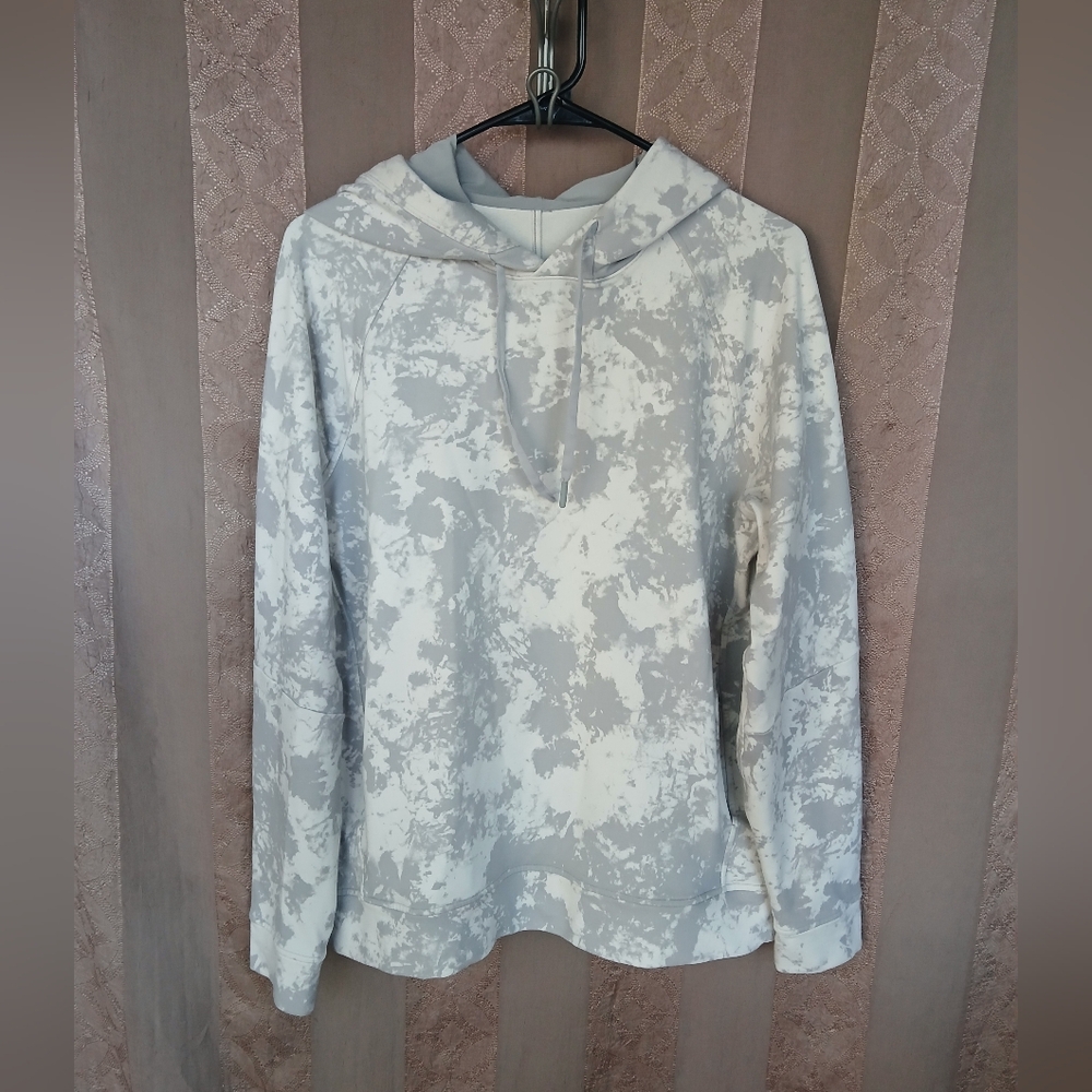 ๐ Lululemon Men's City Sweat Pullover Hoodie Spectral Opal Silver Drop #0361 - Picture 2 of 14
